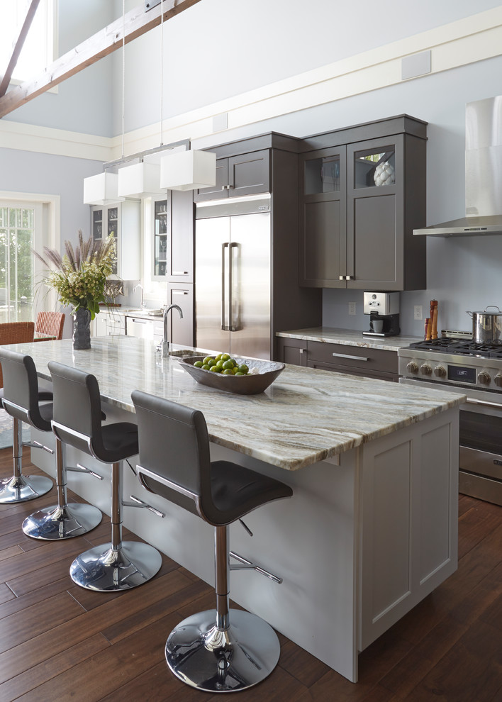 Kitchen - transitional kitchen idea in Chicago
