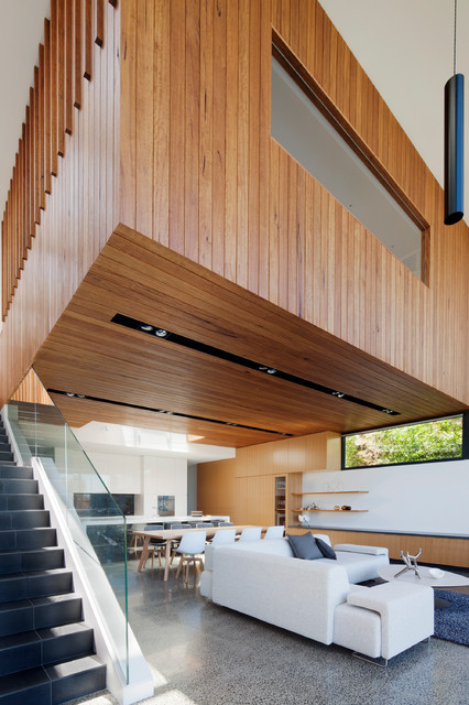 Northcote Residence contemporary-living-room