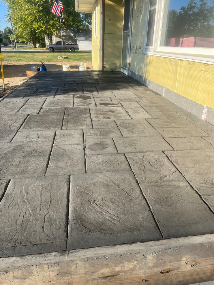 Sidewalks, Porch Cap, Detached Garage w/ Office Floor