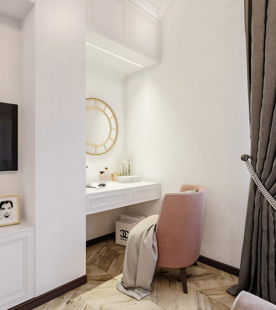 Белая спальня