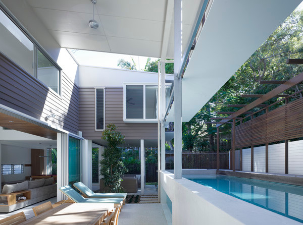 Inspiration for a beach style pool in Sunshine Coast.