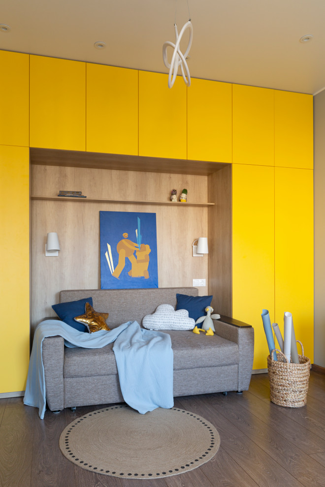 Яркая и просторная квартира для семьи с двумя детьми