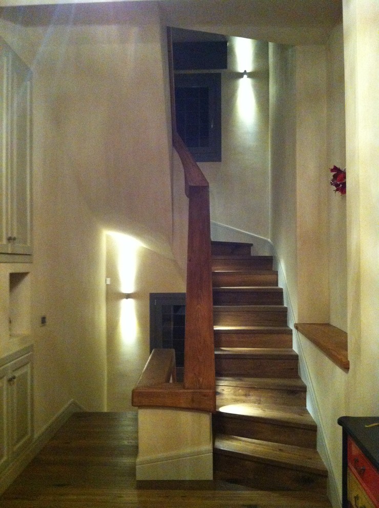 Inspiration pour un escalier bohème.