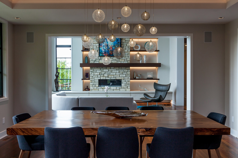 Custom Home Galleries: Dining Rooms - Dining Room - Detroit - by Main ...