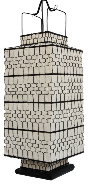 Square Heibe Wire Lantern, Medium