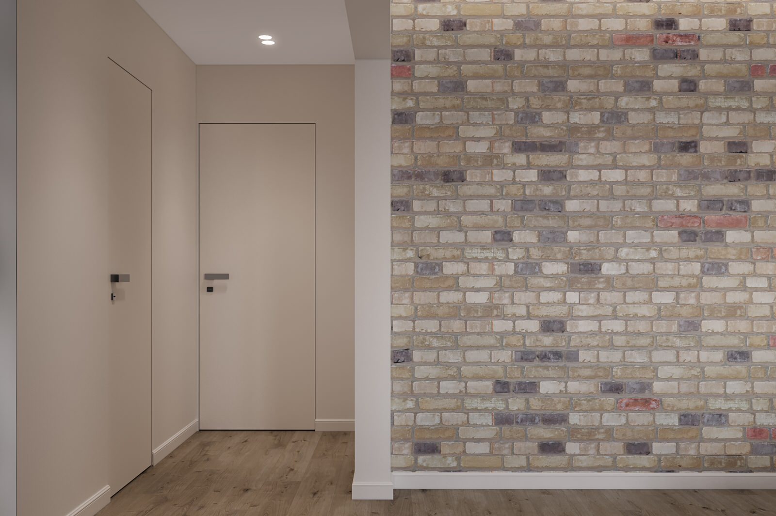 проект "Сдержанный комби на 87м2"