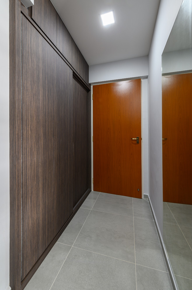 Modern foyer in Singapore.