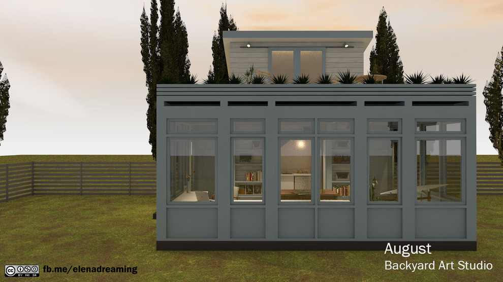 Backyard Art Studio AUGUST