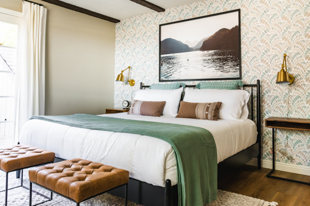 Artistic Cabin Bedroom rustic-bedroom