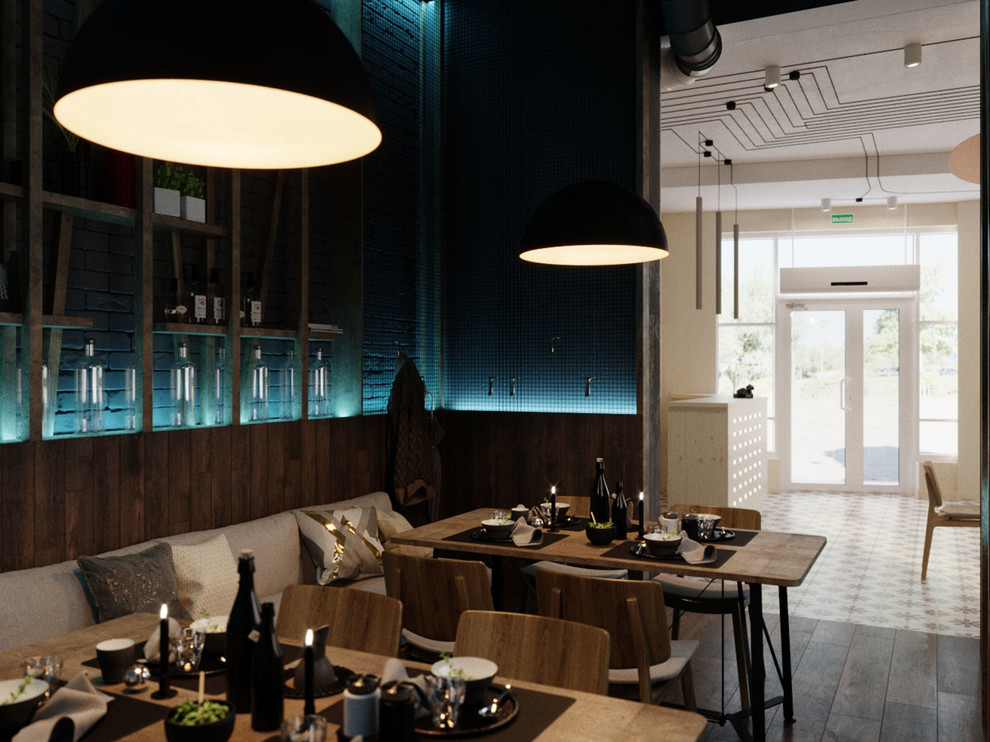 Дизайн-проект кафе «Basement»