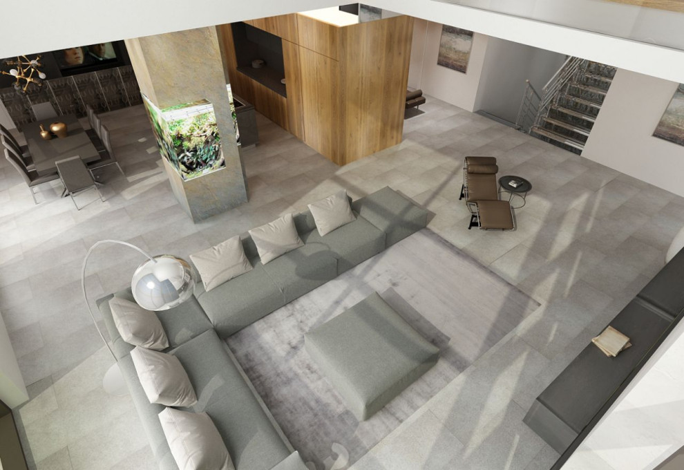 Дизайн проект интерьера загородного дома