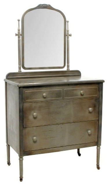Norman Bel Geddes Antique Metal Dresser View In Your Norman Bel Geddes Antique Metal Dresser Dressers