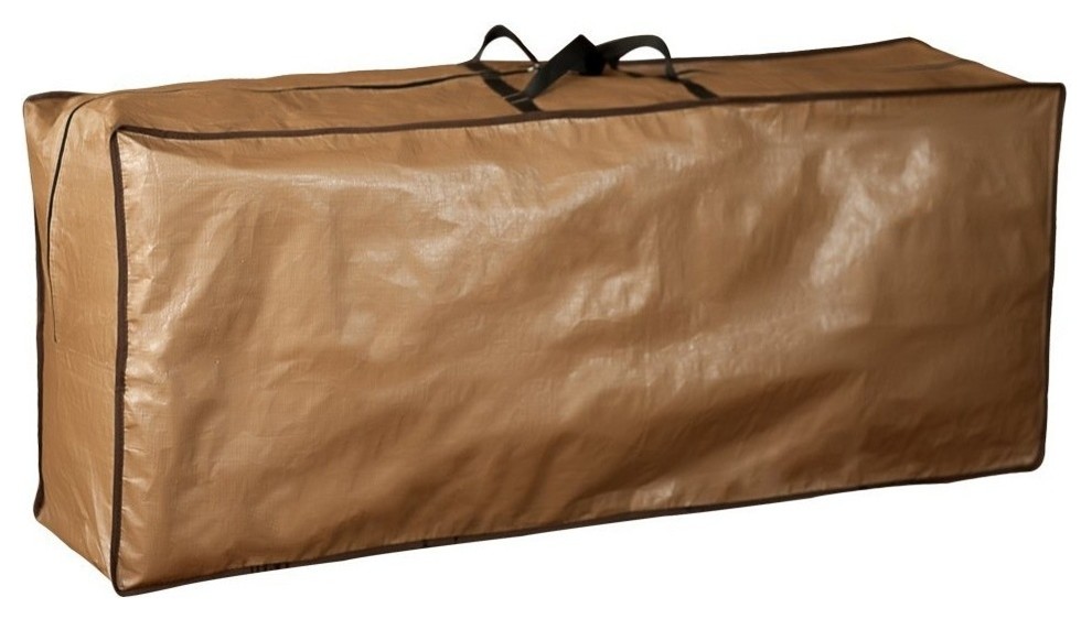 Outdoor Rectangular Protective Zippered Cushion Cover Storage Bag 20 X50 X13 Contemporary Furniture Covers By Appearances International - Zippered Covers For Patio Cushions Outdoor Rectangular Protective Zippered Cushion Cover Storage Bag 20 X50 X13 Contemporary Furniture Covers By Appearances International - Zippered Covers For Patio Cushions