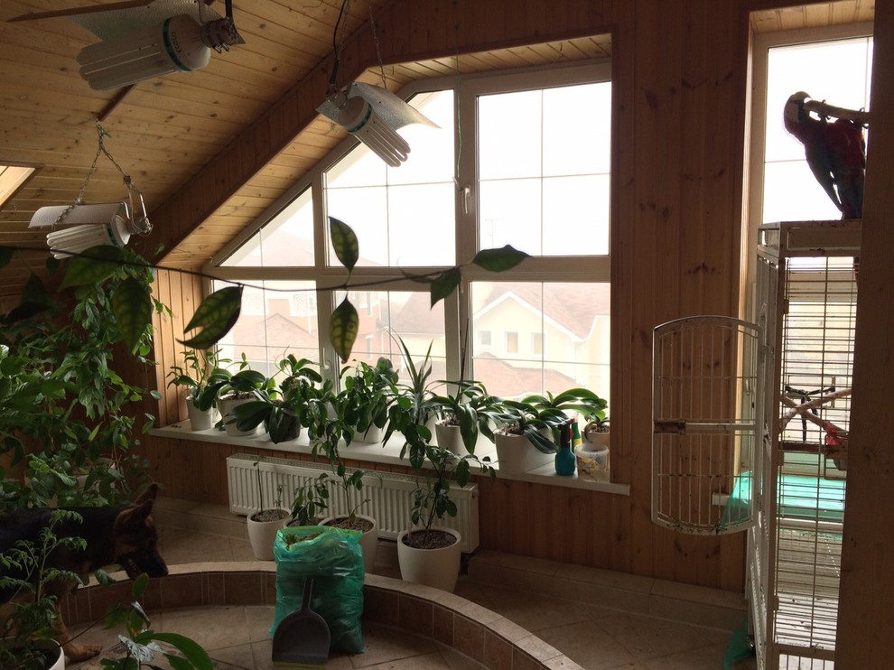 Реконструкция интерьера дома в Подмосковье.