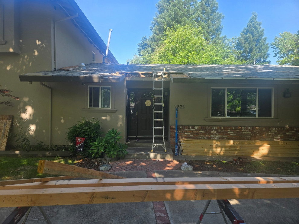 Gabled Entry Addition