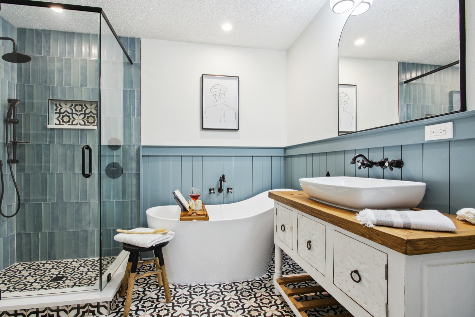 French Country Master Bathroom