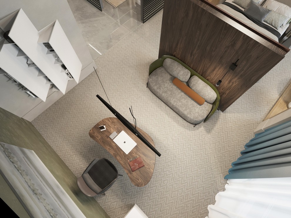 Четырехкомнатная квартира на Ленинском проспекте