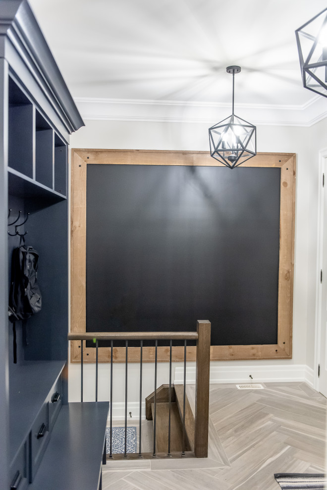 Transitional home design photo in Toronto