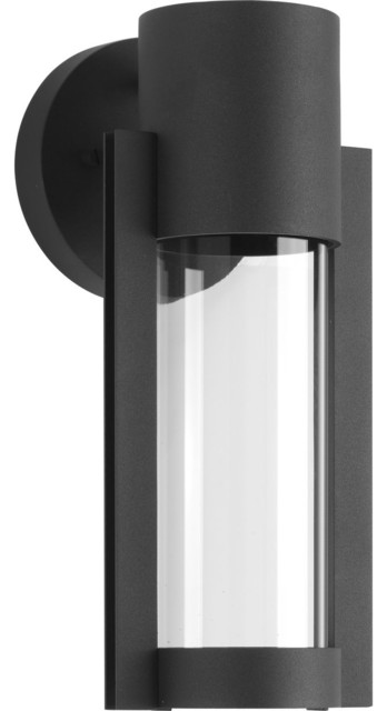 Z-1030 Collection 1-Light LED Small Wall Lantern, Black
