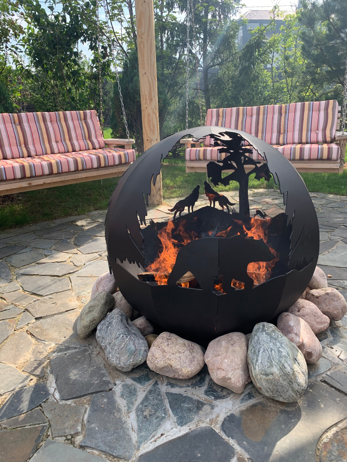 Территория удовольствий.Частный сад.