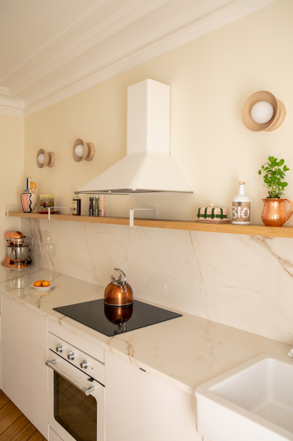 Chantier Dulud midcentury-kitchen