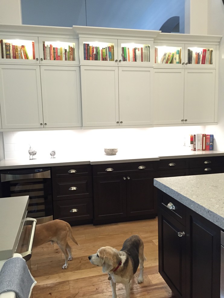 Transitional home design photo in Phoenix