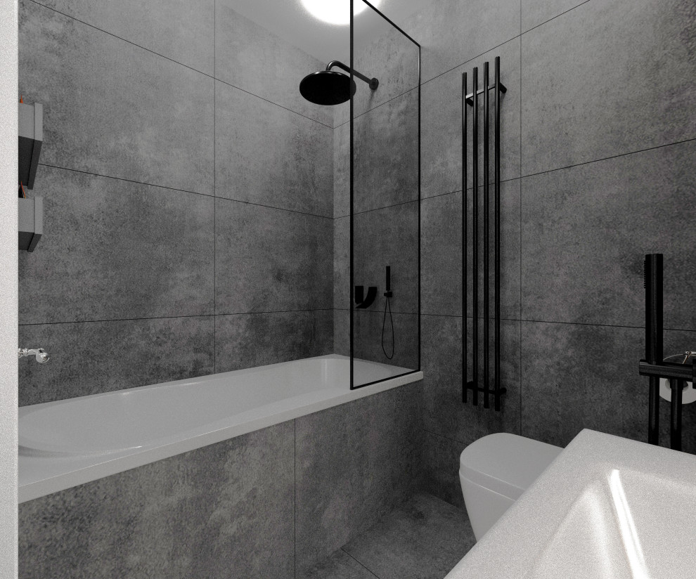 дизайн квартиры 42 кв.м ЖК Булгаковский парк