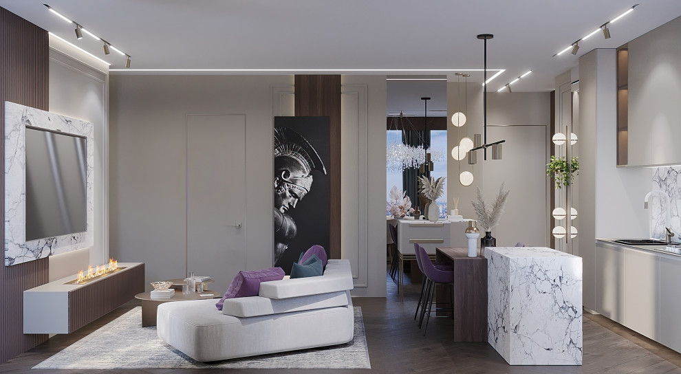 Дизайн проект ЖК RiverSky в г.Москва