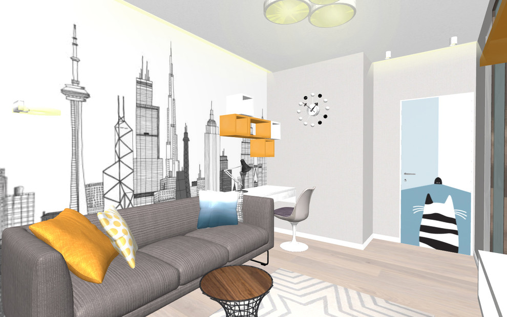 Двухэтажная квартира в Подмосковье