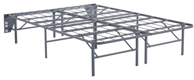Ashley Furniture Better than a Boxspring Full Bed Frame in Gray