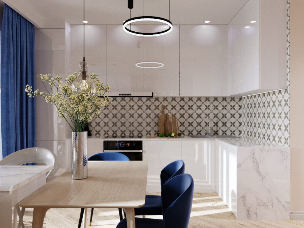 Дизайн квартир 90 м2 на Пятницком шоссе