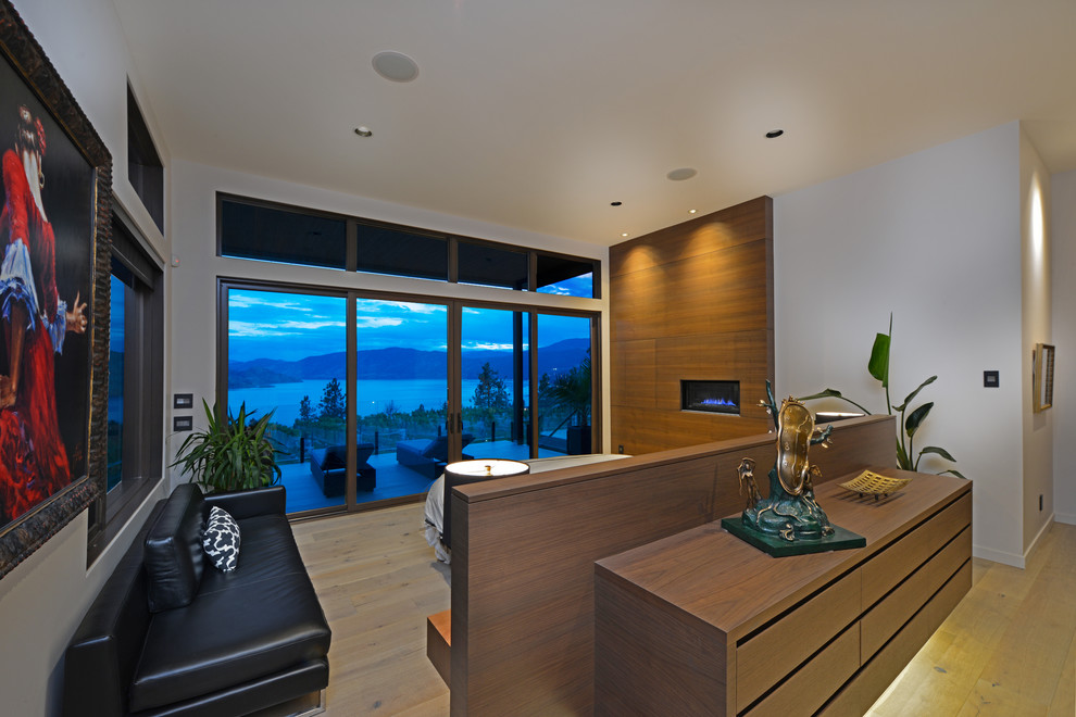 Example of a trendy home design design in Other