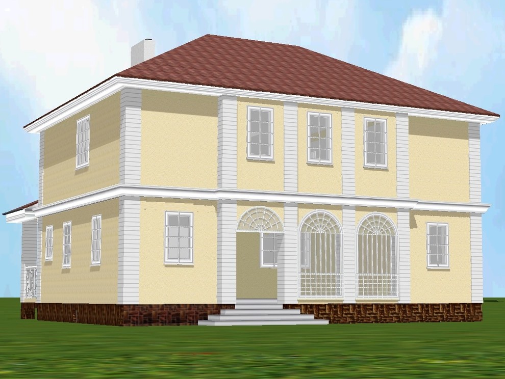 Вазуализации коттеджей и домов