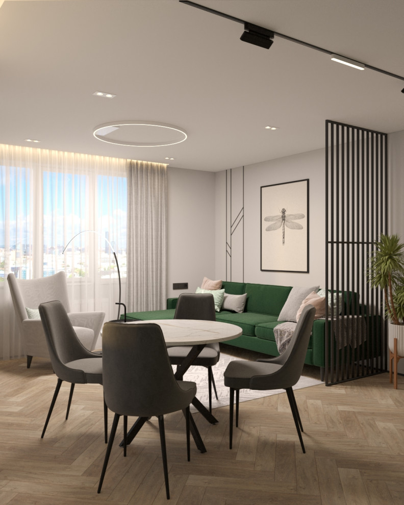 Проект квартиры в ЖК Геометрия