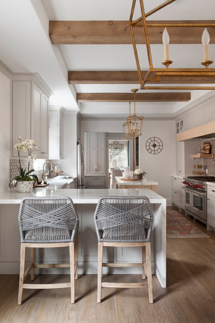 Transitional Farmhouse landhausstil-kueche