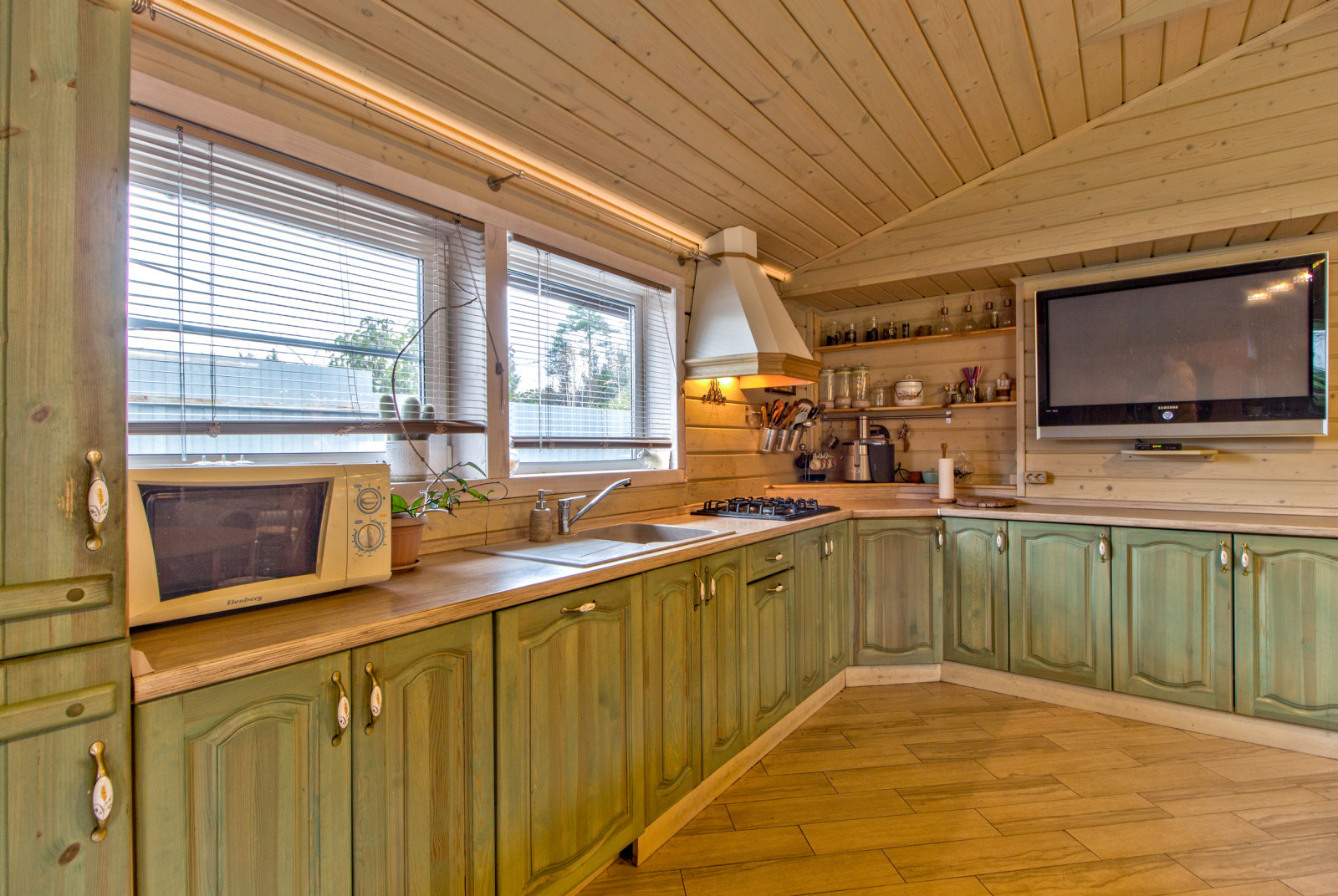 Дом в Ленинградской области. Рынделево.