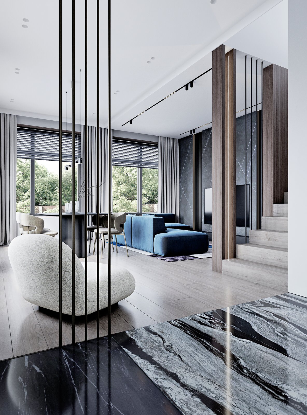 Интерьер гостиной