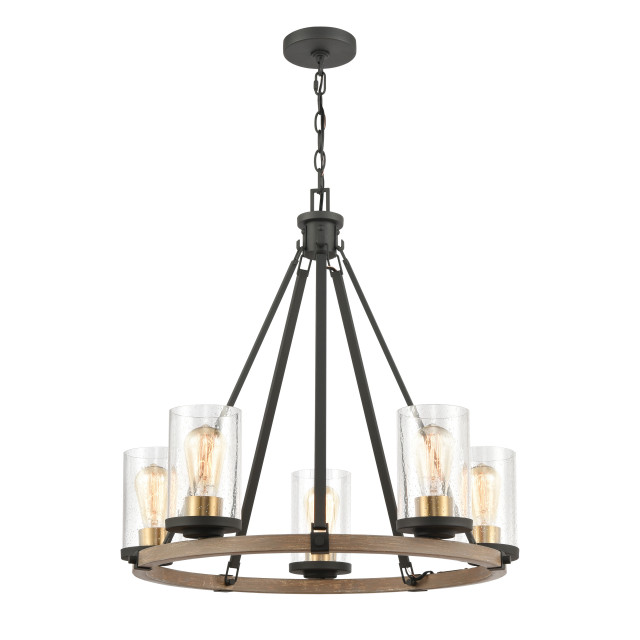 Geringer 5Light Chandelier Transitional Chandeliers by LAMPS