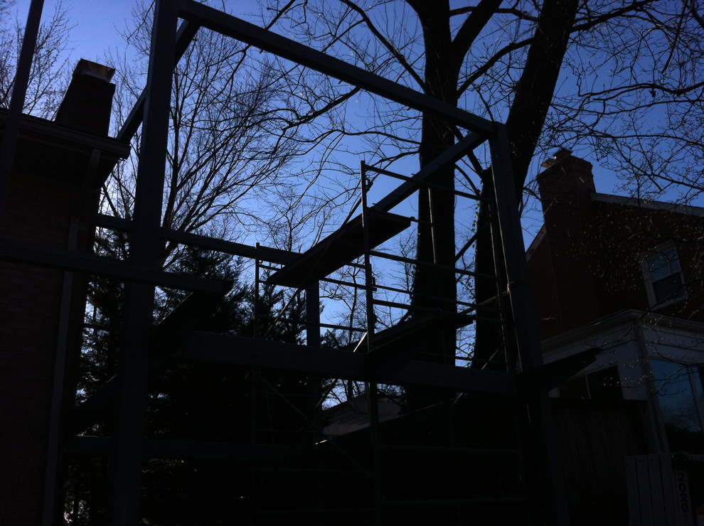 Steel frame addition