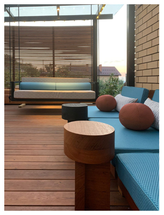 Терраса с видом на Гребной канал