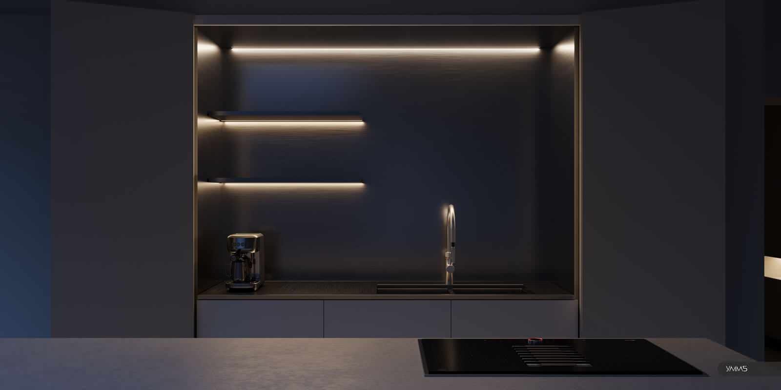 PARK | Дизайн-проект пентхауса в Калининграде