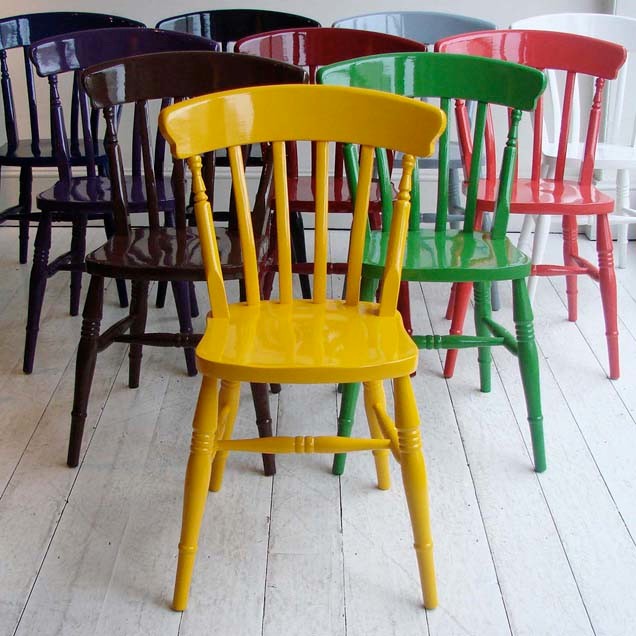 Hand-Painted Windsor Chair