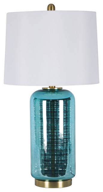 glass jug table lamp