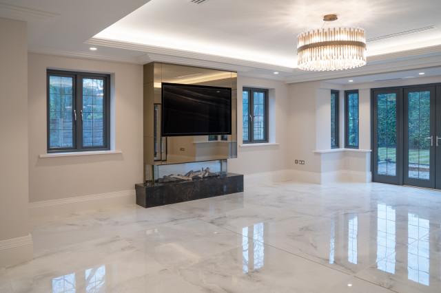 Danika Igoe Project: Living Room moderne-dagligstue