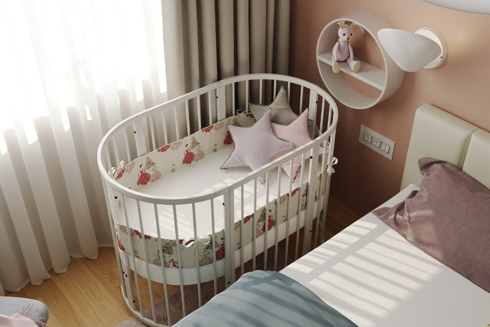 Проект интерьера квартиры с детской