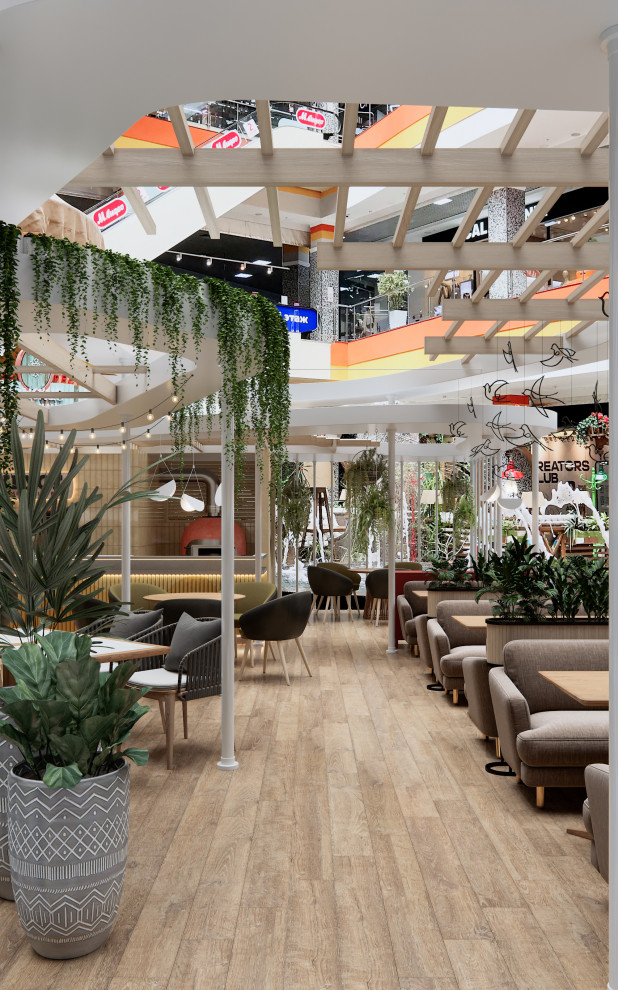 Дизайн интерьера кафе