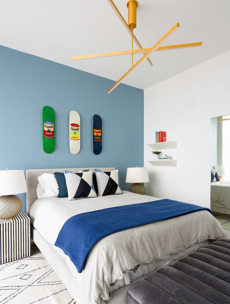 Trendy kids' room photo in Miami