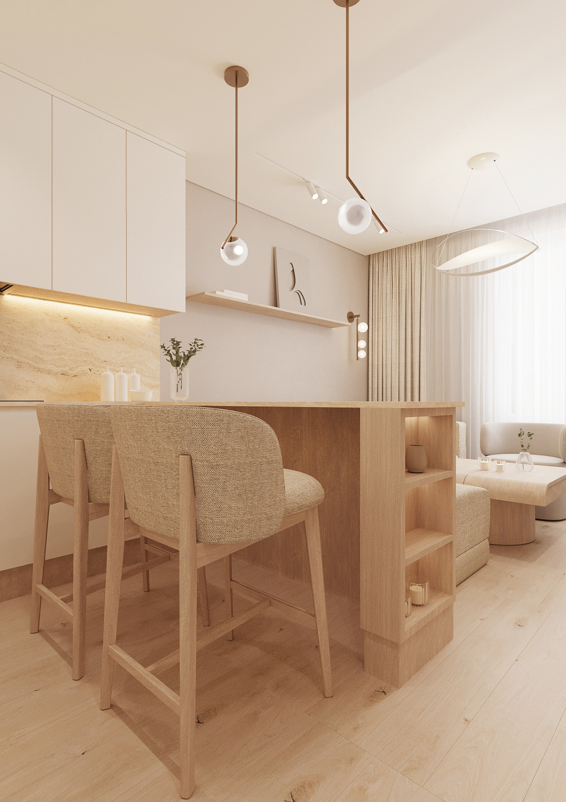 Проект квартиры 45,5м2