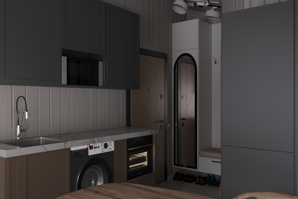 Дизайн интерьера модульного дома