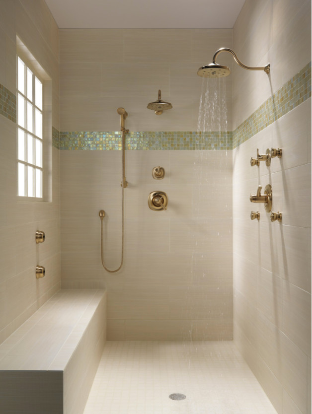 Inspiration for a transitional bathroom remodel in Phoenix